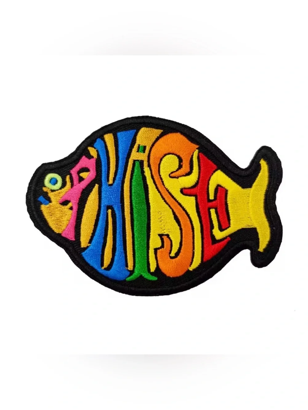 The Country’s Premier Touring Jam Band Symbolized in 3 Colorful Iron on patches